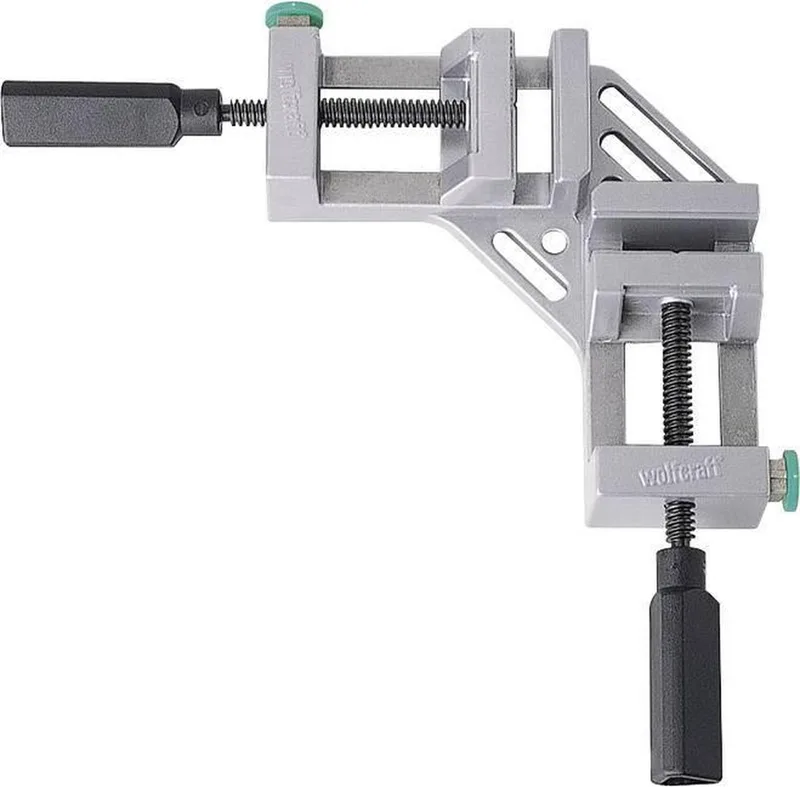 Hoekklem - Bankschroef Hoek - 3415000 de Wolfcraft, Multicolore – image du produit