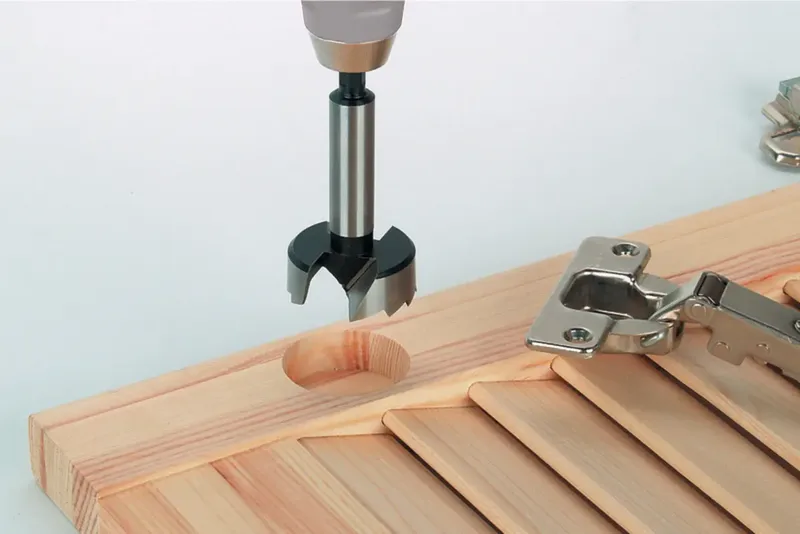 Houtcilinderboor Ø 35 mm - Forstnerboor - Scharnierboor - zeskantschacht - 3310000 de Wolfcraft – image du produit 2 sur 2