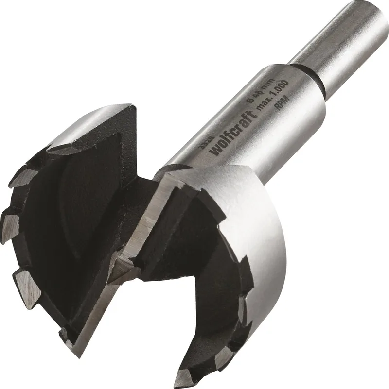 Houtcilinderboor - Ø 48 mm - Scharnierboor 48mm - Forstnerboor - 3328000 de Wolfcraft – image du produit