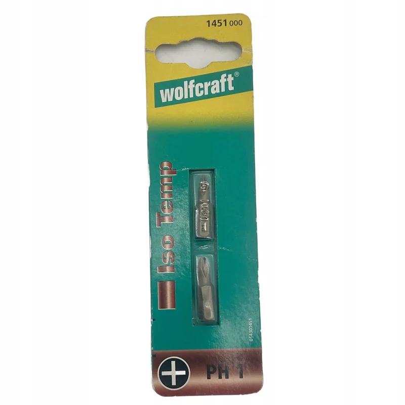 Iso-Temp Bit PH1 1/4" 2 stuks by Wolfcraft – product image