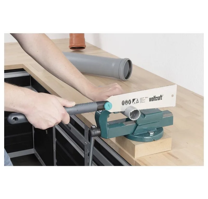 Japanse zaag 240 mm - Ryoba - 6951000 van Wolfcraft – productafbeelding 5 van 5