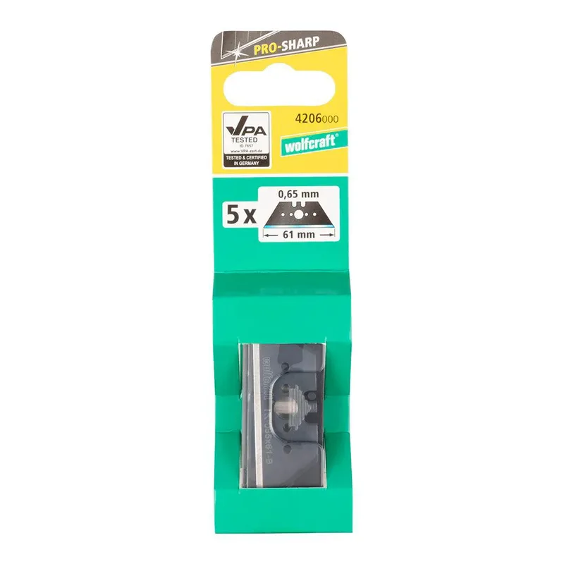 Lame De Cutter 4206000 Pro Sharp 0.65 X 61 Mm 5 Pièces by Wolfcraft – product image 2 of 2