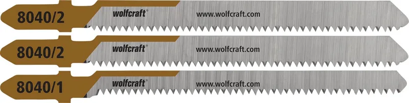 Wolfcraft 8040000 1 Kit de projet lames de scie sauteuse stratifié 1 set de Wolfcraft – image du produit