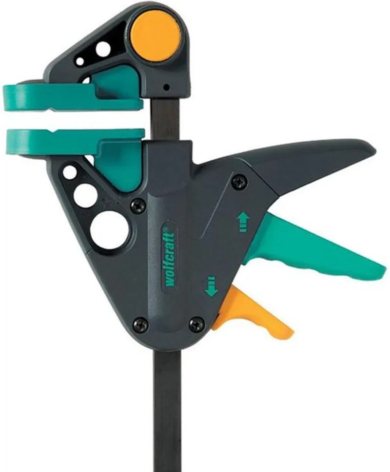 Lijmklem 300mm - Lijmklem PRO M - 3457000 von Wolfcraft, Mehrfarbig – Produktbild
