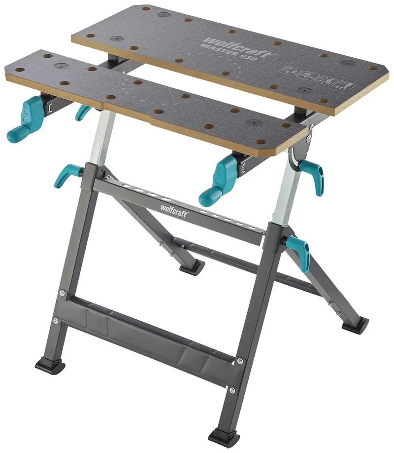 Wolfcraft 6870000 Table de travail et de serrage Master 650 Ergo 13.1 kg de Wolfcraft – image du produit 3 sur 3