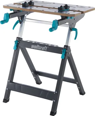 Wolfcraft 6871000 Arbetsbordmöbel 13.2 kg Svart, Silver von Wolfcraft – Produktbild 1 von 3