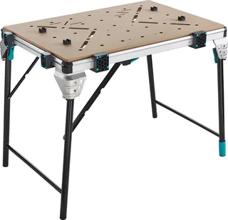 MASTER work 1600 - Werkbank - Werktafel Inklapbaar - Machinetafel Opvouwbaar - De mobiele werkbank - 6909000 - 10 JAAR GARANTIE von Wolfcraft – Produktbild 1 von 2