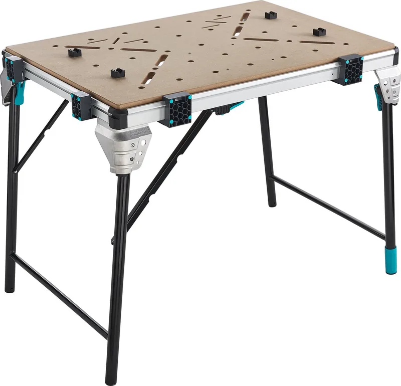 MASTER work 1600 - Werkbank - Werktafel Inklapbaar - Machinetafel Opvouwbaar - De mobiele werkbank - 6909000 - 10 JAAR GARANTIE von Wolfcraft – Produktbild 1 von 2
