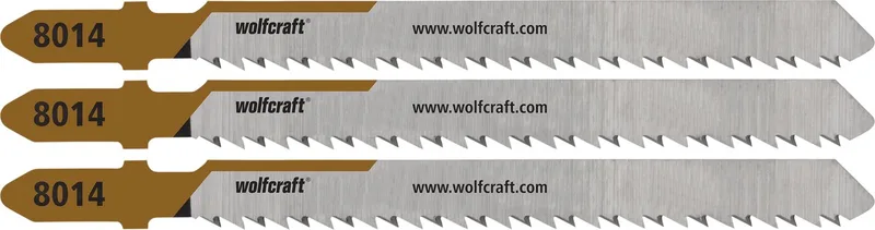 Multiplex Decoupeerzaagbladen - 50mm - Fijne snede - T-schacht – Decoupeerzaag Hout - 8014000 de Wolfcraft – image du produit