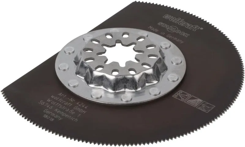 Multitool zaagblad HSS voor kozijnen - Hard metaal bestrooid - STARLOCK - 4244000 by Wolfcraft – product image