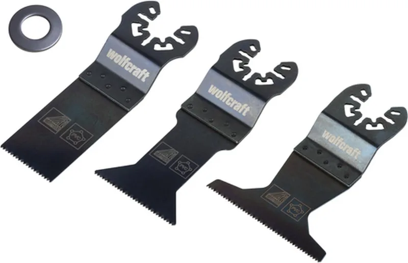 Multitool zaagbladen - 3 stuks - Multitool zaagjes - 8490000 van Wolfcraft – productafbeelding