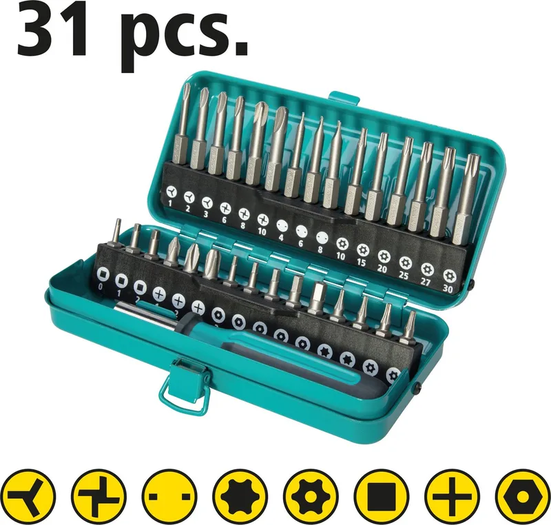 Precisie Schroevendraaierset - Micro bitset - 31-delig - 1386000 de Wolfcraft – image du produit