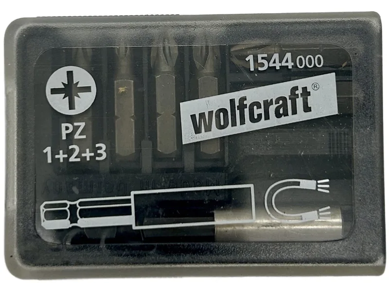 PZ Bitset 1-2-3 met Magneet - 7 Delig by Wolfcraft – product image
