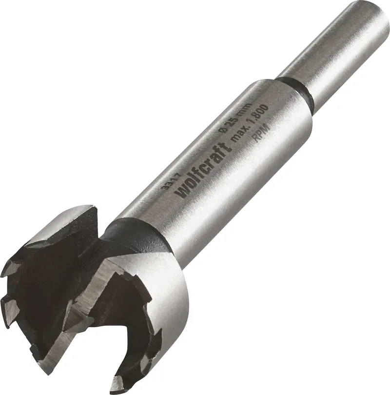 Scharnierboor 25mm - Forstnerboor - Houtcilinderboor - 3317000 by Wolfcraft – product image