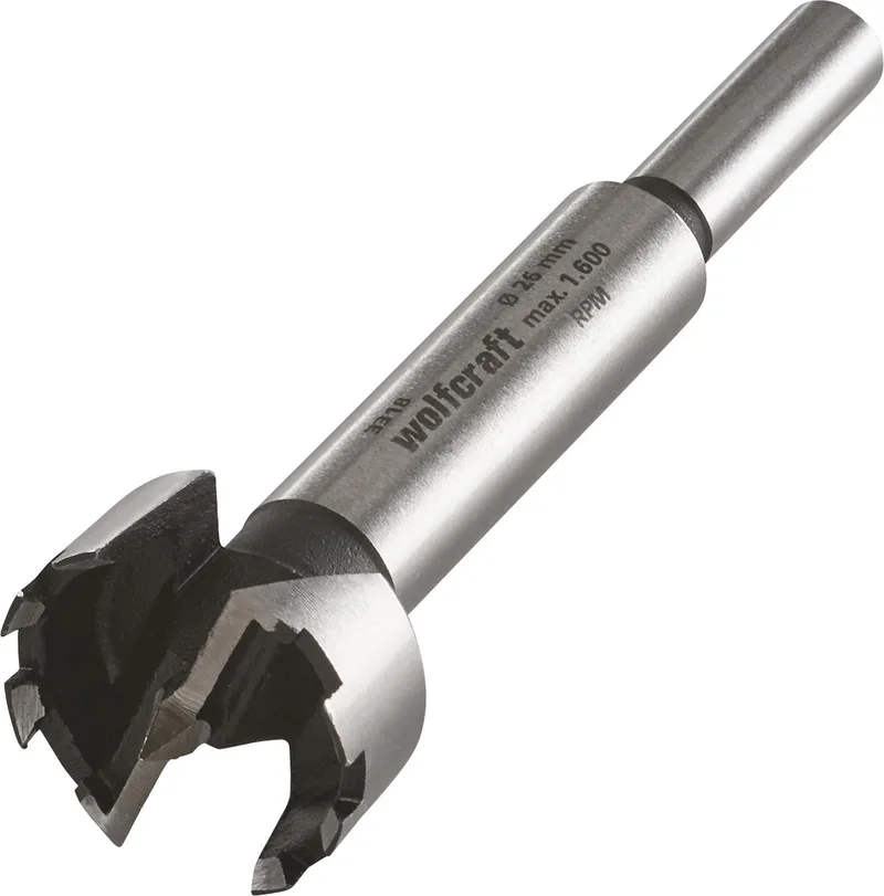 Scharnierboor 26mm - Forstnerboor - Houtcilinderboor - 3318000 by Wolfcraft – product image