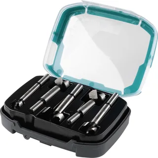 Scharnierboor Set - 5 Stuks - Forstnerboor - Cilinderboor - Ø 15 – 35 mm - 1002000 by Wolfcraft – product image 1 of 6