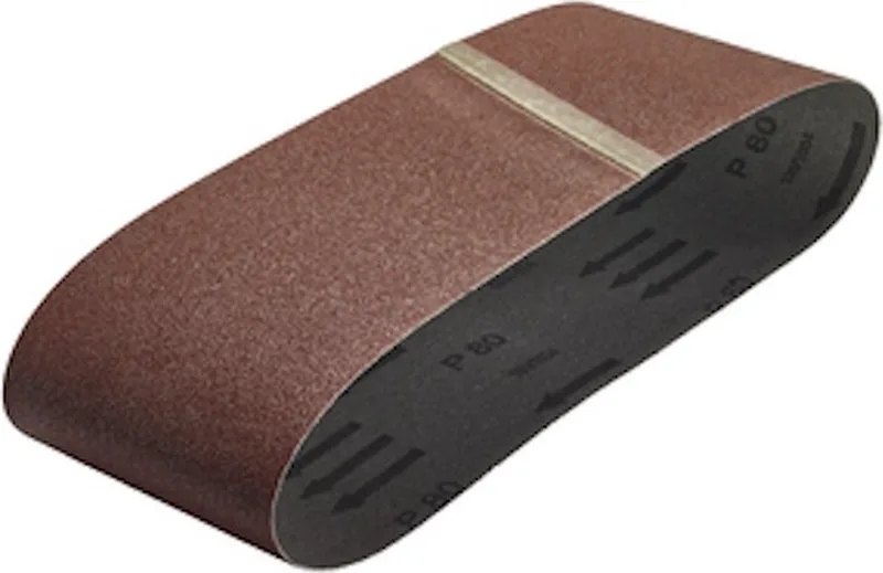 Schuurbanden korrel 40 / 80 / 120 - 9 stuks - Bandschuurmachine schuurpapier - Schuurband 100 x 560 mm - 1933100 de Wolfcraft – image du produit