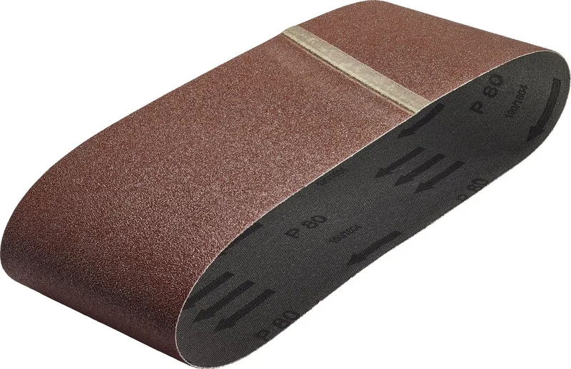 Wolfcraft 3114000 Slibebånd Kornstørrelse 120 (L x B) 457 mm x 76 mm 6 stk von Wolfcraft – Produktbild