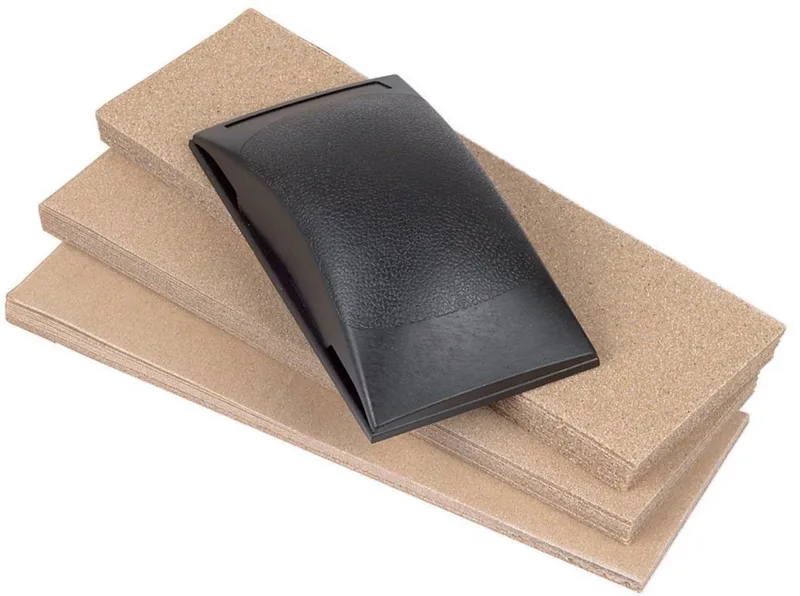 Schuurblok met 50 schuurvellen (korrel 40-120) de Wolfcraft – image du produit
