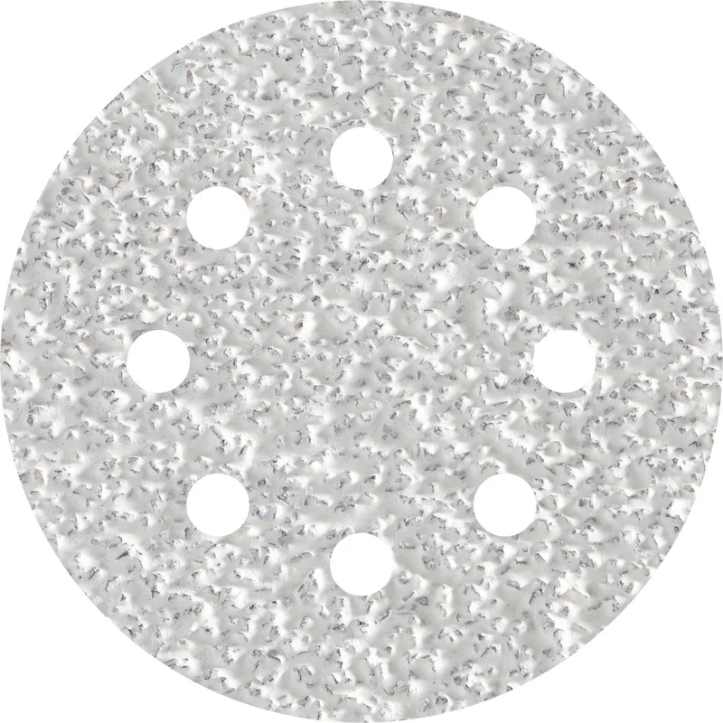 Schuurpapier voor excentrische schuurmachines - 25 Stuks - Ø 125 mm - korrel 120 - 1153100 de Wolfcraft – image du produit