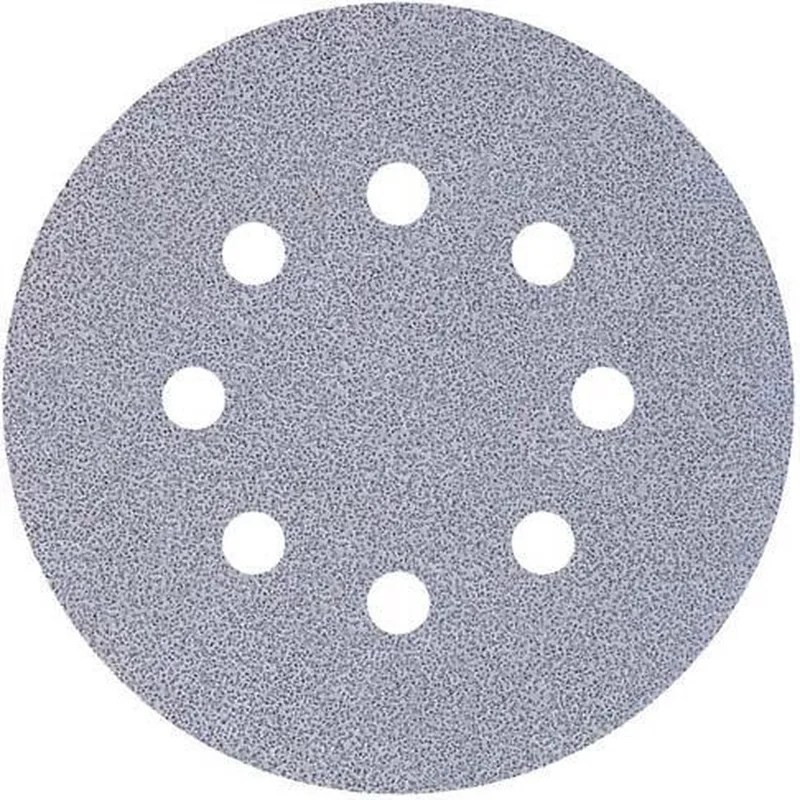 Schuurpapier voor excentrische schuurmachines - 5 Stuks - Ø 125 mm - korrel 80 - 1152000 de Wolfcraft – image du produit