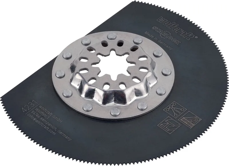 Segmentzaagblad voor multitool - Hout en Metaal - Ø 85 mm - Starlock - 4231000 by Wolfcraft – product image