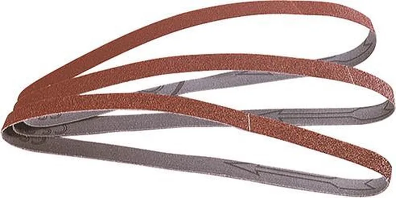 Set textiel schuurbanden 3-delig, voor hout/metaal - 1869000 von Wolfcraft – Produktbild