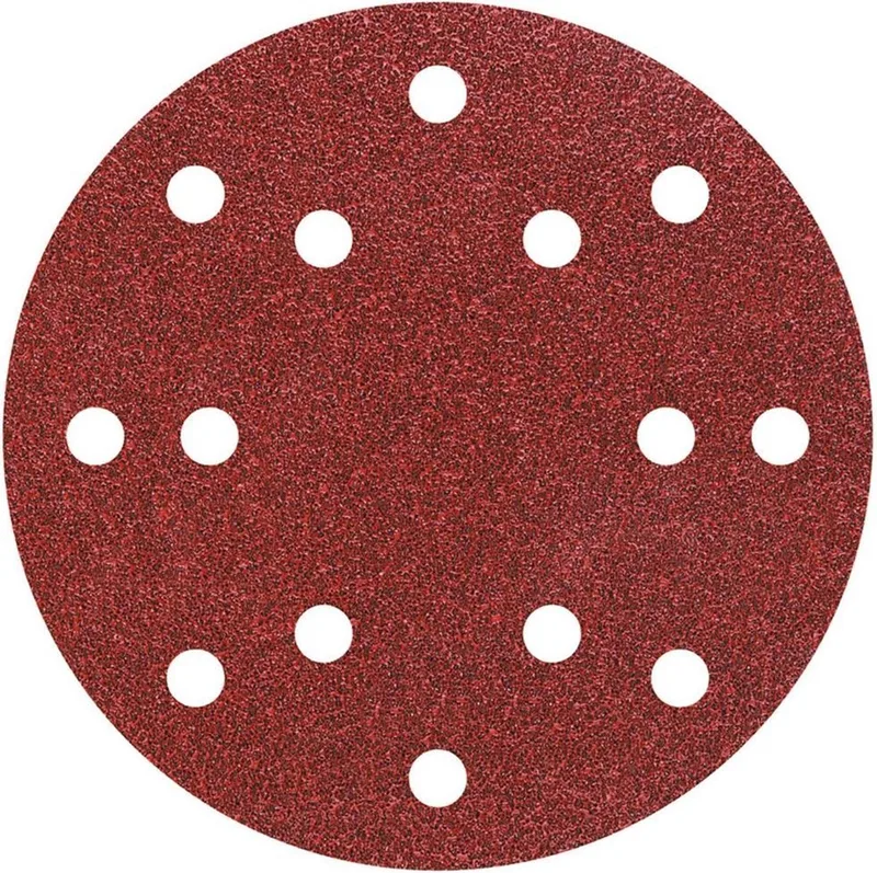 Set zelfhechtende schuurschijven 10-delig, voor hout/metaal - 8404000 de Wolfcraft – image du produit