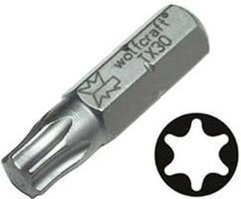 Solid-bits, TORX® (T 25) - 2478000 van Wolfcraft – productafbeelding