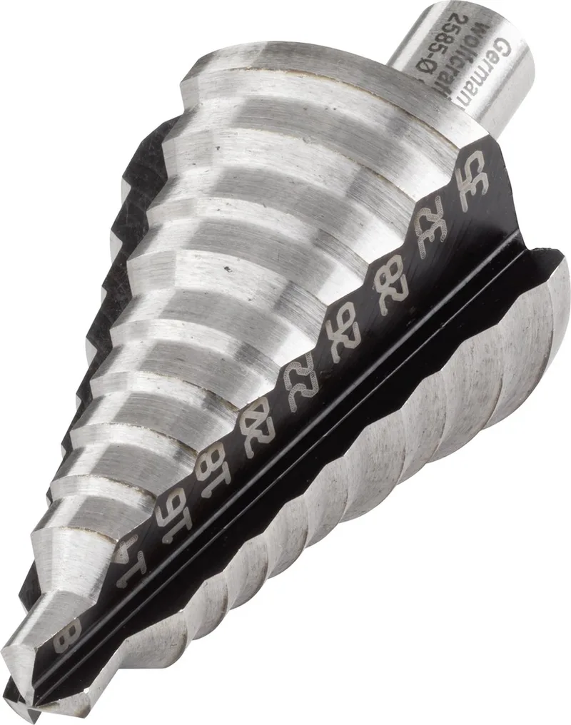 Stappenboor HSS - Ø 8–35 mm - Trapboor - Ronde schacht - 2585000 de Wolfcraft – image du produit