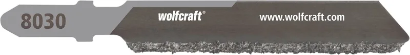 Tegel Decoupeerzaagblad - voor Tegels tot 15mm - Hardmetaal blad met T-schacht – speciaal voor Wandtegels & Vloertegels - 8030000 de Wolfcraft – image du produit