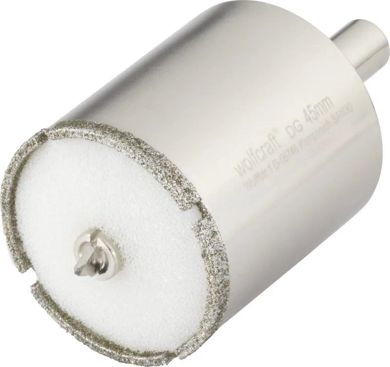 Tegelboor 45mm - Diamantboor met centreerboor - 5928000 de Wolfcraft – image du produit