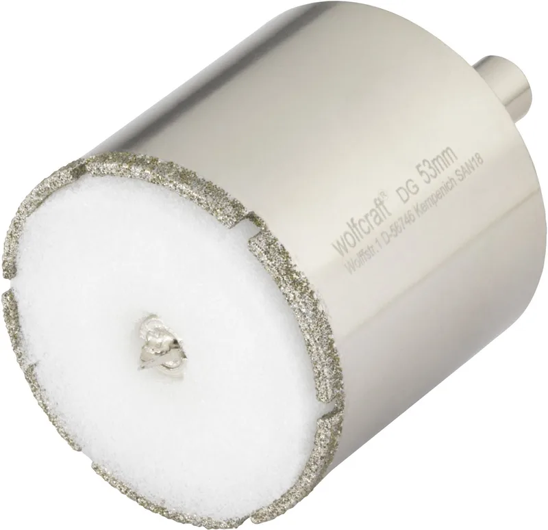 Wolfcraft 5929000 Lochsäge 53 mm diamantbeschichtet 1 St. von Wolfcraft – Produktbild