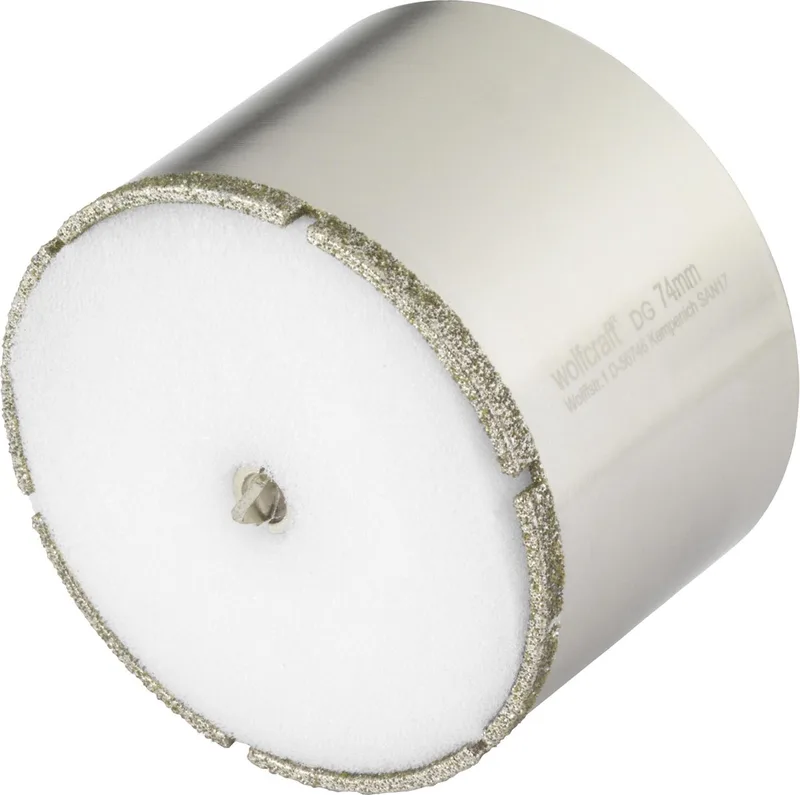 Trépan diamant Ceramic Wolfcraft 5932000 74 mm revêtement diamanté 1 pc(s) de Wolfcraft, Argent – image du produit