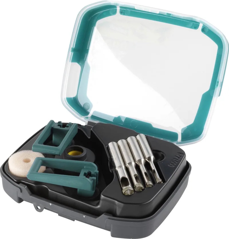 Tegelboor SET - Diamantboor 5mm - 6mm - 8mm - 10mm - 5 delig - 8771000 von Wolfcraft – Produktbild