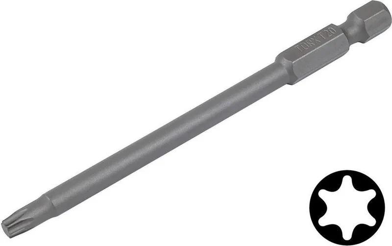 Torx T25 - Extra Lang - 89mm - Solid-bit -1250000 van Wolfcraft – productafbeelding
