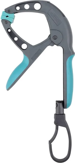 Veerklem met haak, 50 mm - 3458000 by Wolfcraft, Multicolour – product image 1 of 3