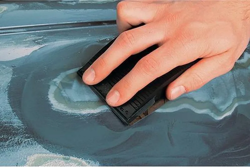 Vel schuurpapier voor metaal/lak, nat-/droogschuren - 2870000 de Wolfcraft – image du produit