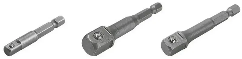 Wolfcraft 1579000 Steckschlüssel-Adapter 1/4 Zoll Antrieb 1/4 (6.3 mm) 50 mm 1 St. von Wolfcraft – Produktbild 1 von 2