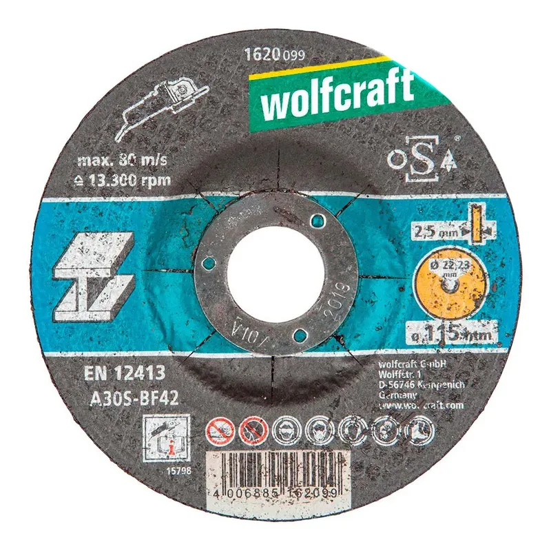 Wolfcraft 1620099 Trennscheibe Für Metall van Wolfcraft – productafbeelding