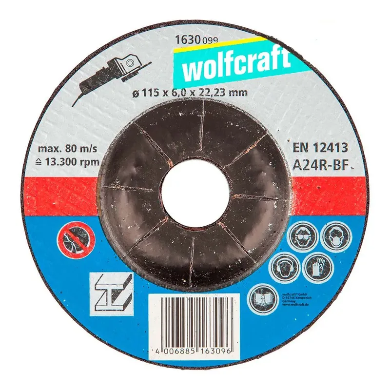 Wolfcraft 1630099 Schruppscheibe van Wolfcraft – productafbeelding