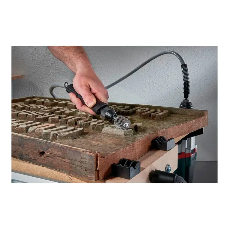 Roue à Lamelles Avec Tige 2033000 Gr60 80x30 Mm 3000 Rpm de Wolfcraft – image du produit 4 sur 5