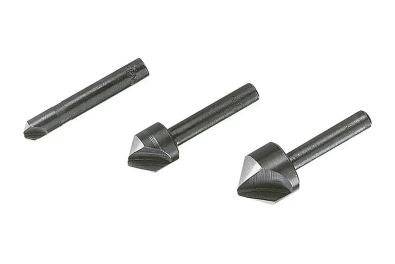 Wolfcraft 2504000 Kegelsenker-Set 6 mm, 12 mm, 16 mm Werkzeugstahl Zylinderschaft 1 Set de Wolfcraft – image du produit 1 sur 2