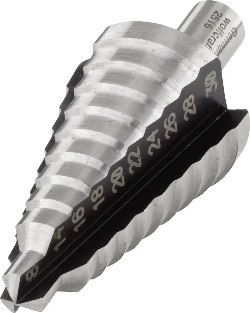 Wolfcraft 2516000 2516000 HSS Stufenbohrer Zylinderschaft 1 St. by Wolfcraft – product image 1 of 2