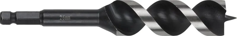 wolfcraft - 26mm Slangenboor voor Houtbalken - 165mm - Zeskantschacht Houtboor - Hex - Boor voor Hout - 7139000 de Wolfcraft – image du produit