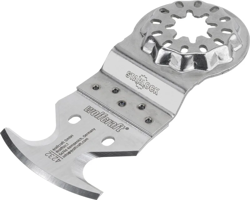 Wolfcraft - 3 in 1 multitool mes - Starlock - Voor PVC, vinyl, tapijt en dakleer snijden - 4232000 von Wolfcraft – Produktbild