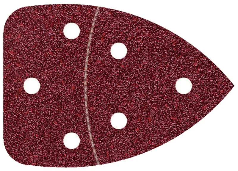 Wolfcraft 3136000 Multi-schuurpapier Met klittenband, Geperforeerd Korrelgrootte (num) 40 (l x b) 139 mm x 98 mm 6 stuk(s) by Wolfcraft – product image