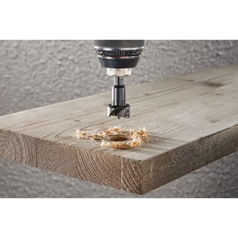 Wolfcraft 3301000 Forstnerbohrer 30 mm Gesamtlänge 53 mm Zylinderschaft 1 St. fra Wolfcraft – produktbillede 6 af 6