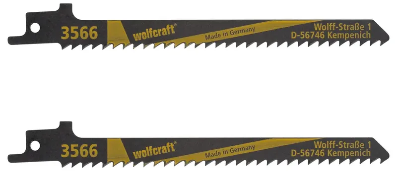 Wolfcraft 3566000 2 Säbelsägeblätter Sägeblatt-Länge 152 mm 2 St. by Wolfcraft – product image 2 of 2