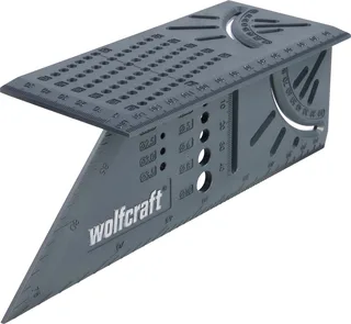 wolfcraft - 3D verstekhaak - Zwaaihaak - 5208000 de Wolfcraft, Gris – image du produit 1 sur 3